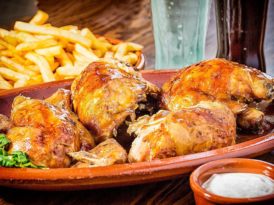 Medio Pollo Asado