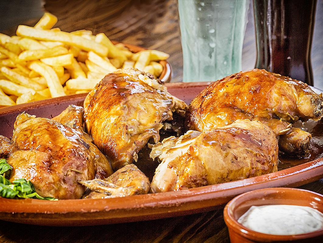 Menú 3 de Pollo Asado