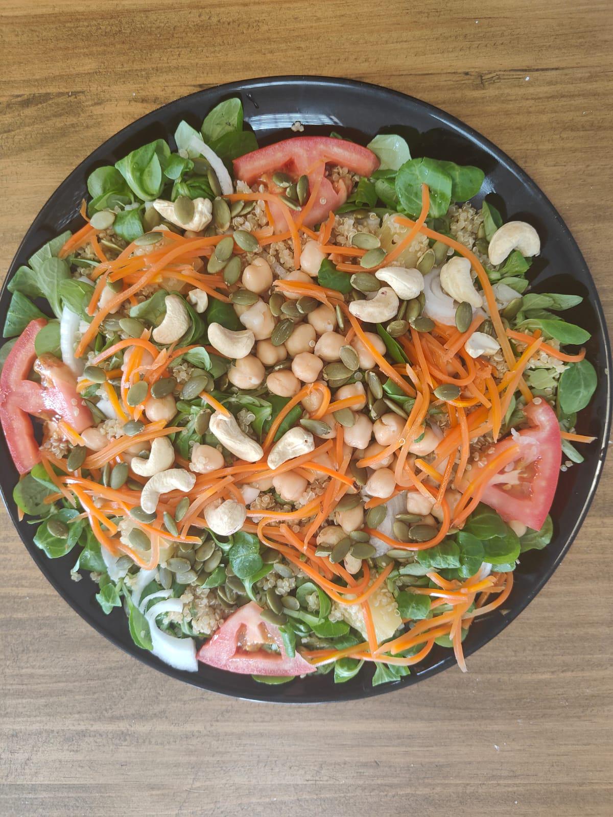Fitness Vegana (Garbanzos)