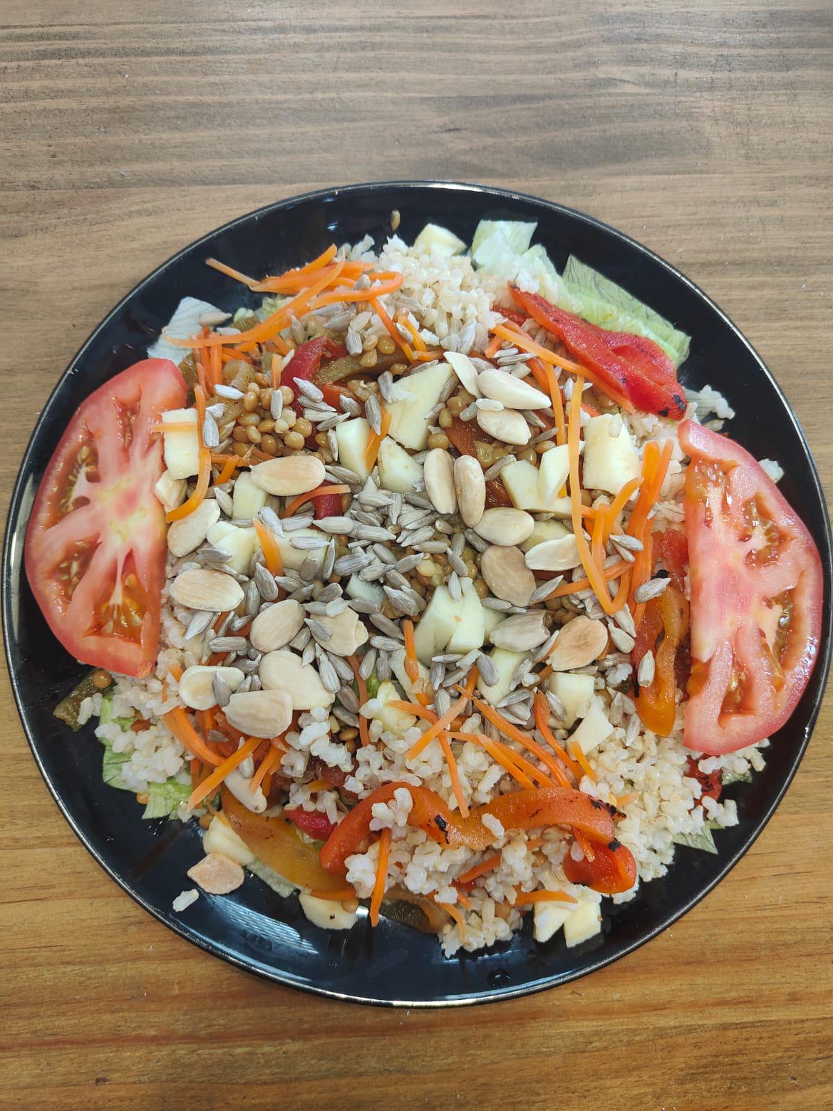 Fitness Vegana (Lentejas)